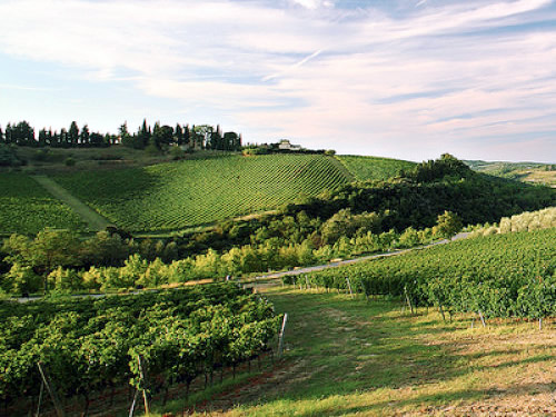 Pasqua sulla val di Chianti